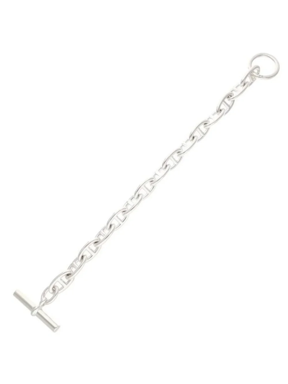 Hermes Chaine D'ancre GM Silver Bracelet